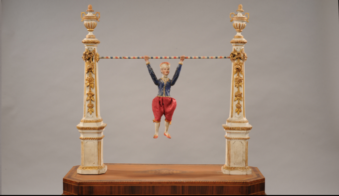 Gymnaste- automate à pédales et ficelles- fin du xviiie siècle Musée des arts et métiers – Cnam- Paris Inv. 20485